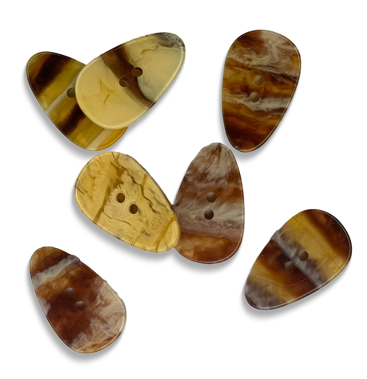 Onyx gloss buttons