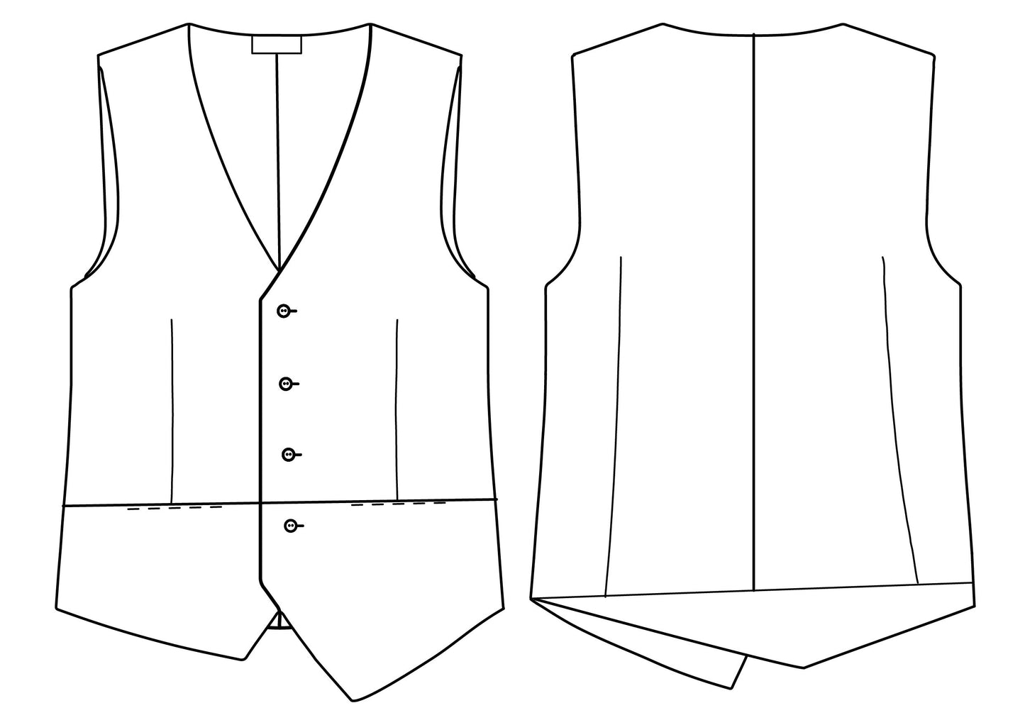 Crooked Squalor Waistcoat